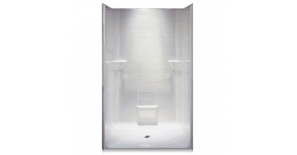 Four Piece 48 in. x 37 in. Wheelchair Accessible Shower APF4836BF4P Wheelchair Accessible Bathroom