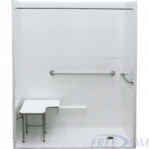 ADA Compliant Roll In Showers | Wheelchair Accessible Showers