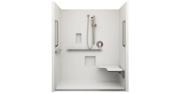 Roll In Showers, Trench Drain, Barrier Free Shower