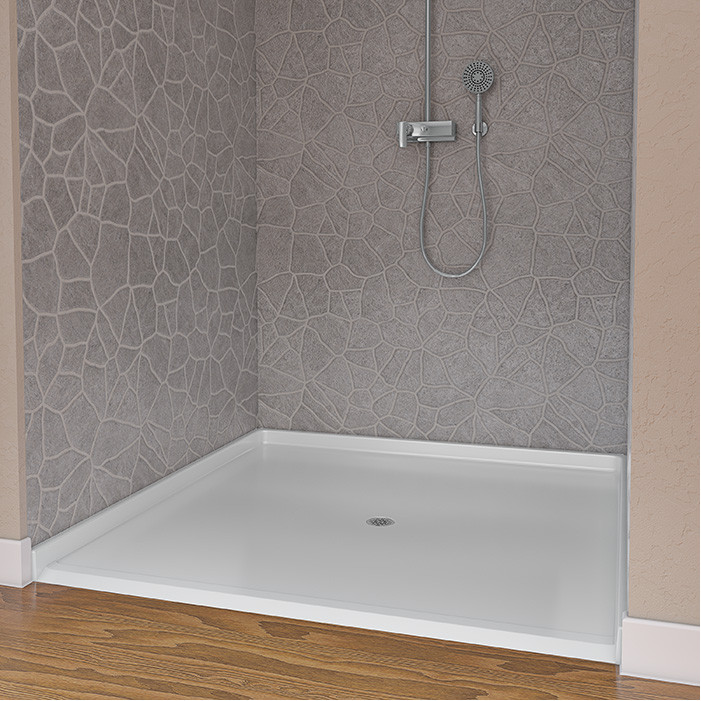 wheelchair accessible shower pan 