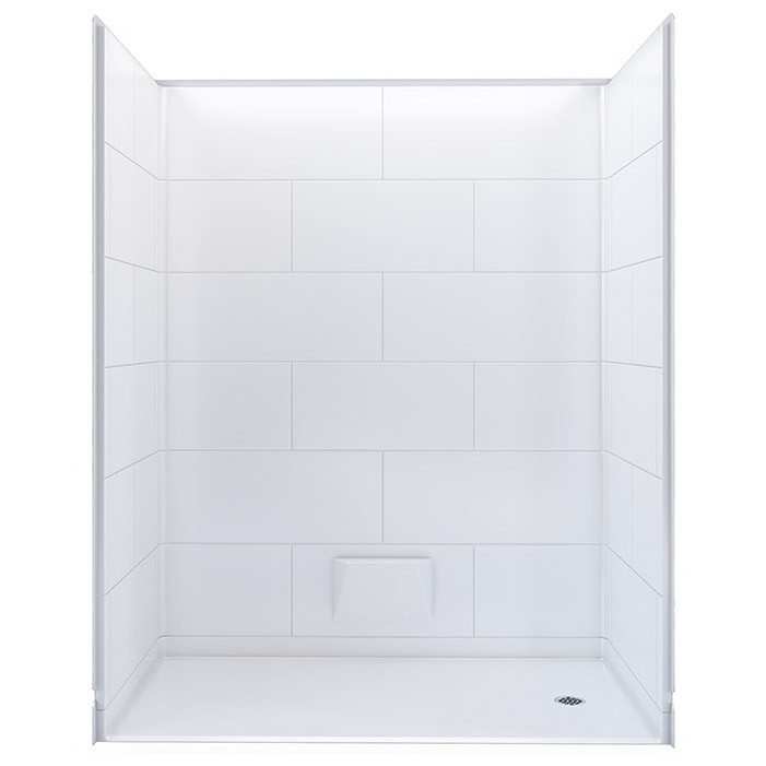 5 piece shower stall ADA 