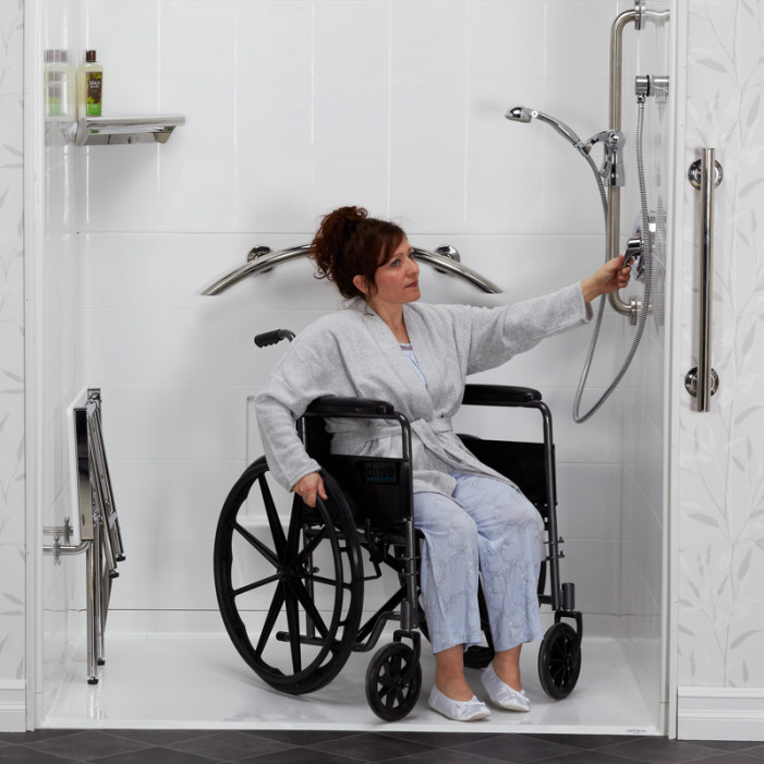 wheelchair shower 