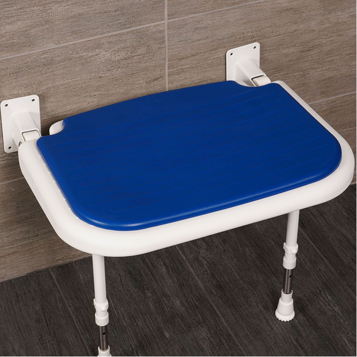 wall mounted shower bench