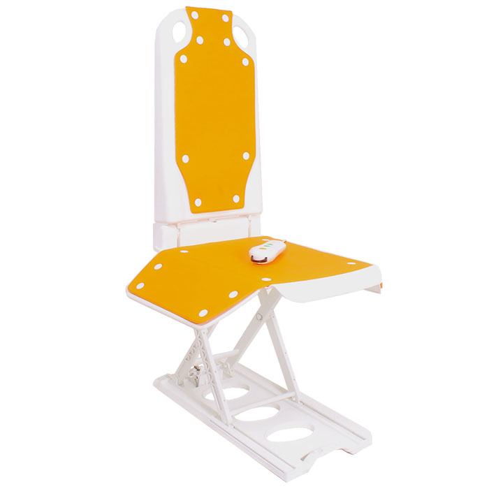 BathLift Chair, Electric controls, Reclining Back rest, BathLyft