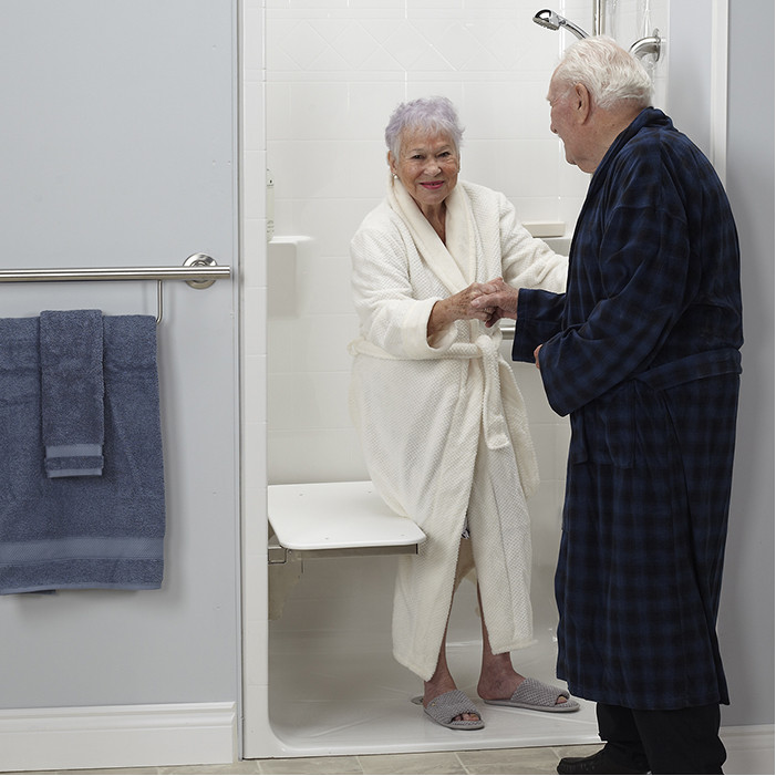 ada transfer shower for senior-living