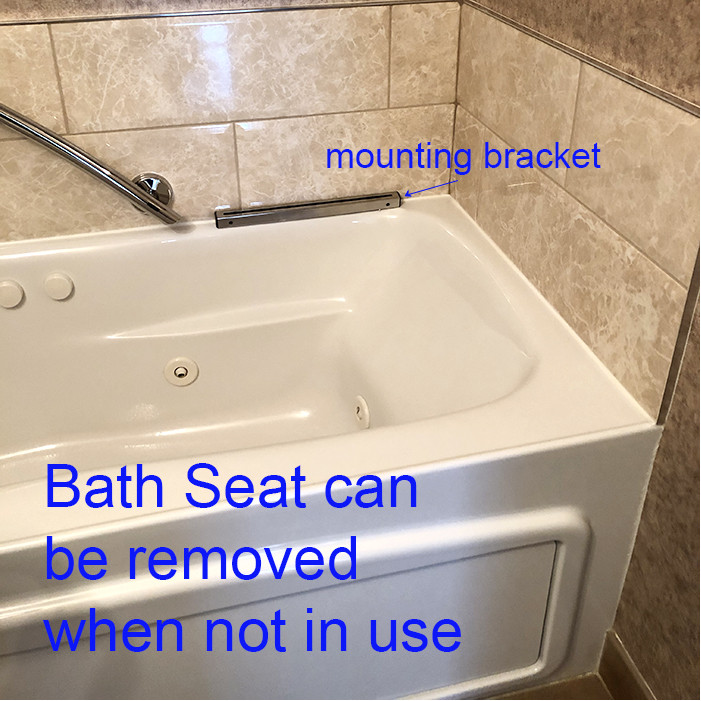 removable bath seat 