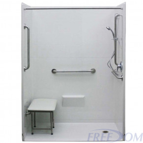 Wheelchair Handicapped Accessible Showers | Roll-In Shower Stalls