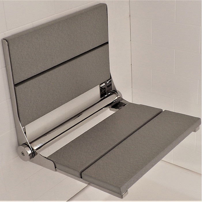 Light Gray shower bench