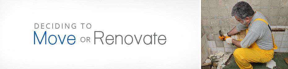 Deciding to Move or Renovate for Aging in Place Deciding to Move or Renovate for Aging in Place