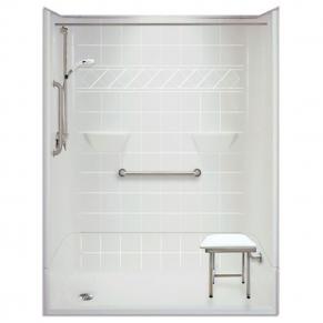 Showers for Assisted and Senior Living, Bathtub to Shower Conversions